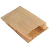 RAJA Fourre-tout Papier Kraft Brun 12 x 5 x 22 cm 1000 Unités