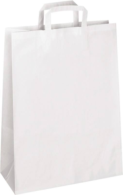 RAJA Fourre-tout Papier Blanc 12 x 35 x 26 cm 250 Unités