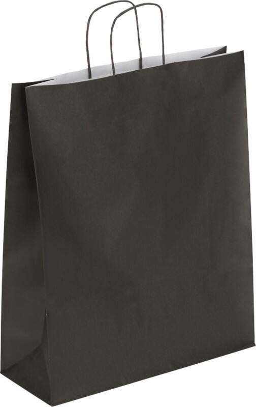 RAJA Fourre-tout Papier Noir 40 x 14 x 35 cm 50 Unités