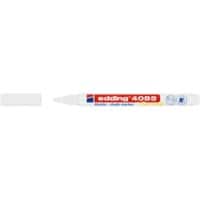 Marqueur craie EDDING e-4085 Pointe feutre 1-2 mm Blanc