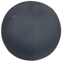 Ballon d'assise Leitz Ergo Cosy Active 5279 Poignée de transport Lavable Jusqu'à 100 kg Gris 65 cm