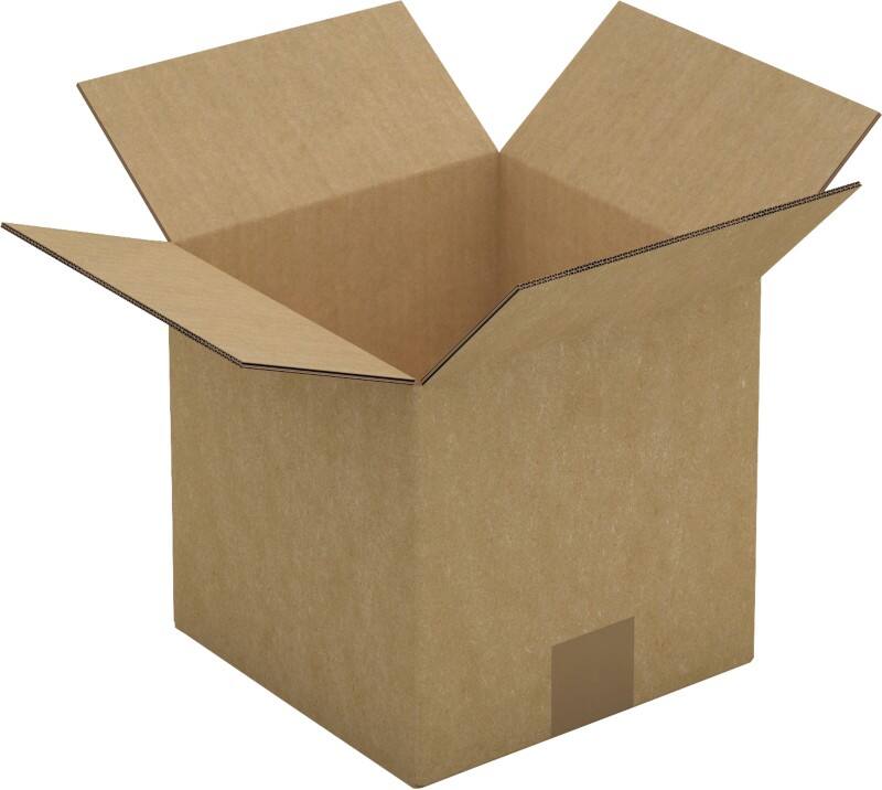 Caisse en carton Raja Marron 200 x 200 x 200 mm 15 unités