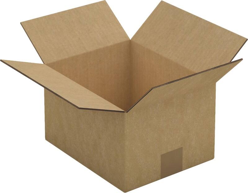 Caisse en carton Raja Marron 250 x 200 x 150 mm 15 unités