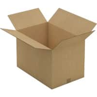 RAJA Boîte d'expédition Double paroi Carton 400 (l) x 400 (P) x 500 (H) mm Brun 10 Unités