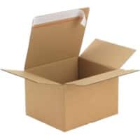 RAJA Boîte d'expédition Paroi simple Carton 130 (l) x 70 (P) x 160 (H) mm Brun 20 Unités