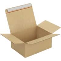 RAJA Boîte d'expédition Paroi simple Carton 290 (l) x 180 (P) x 390 (H) mm Brun 20 Unités