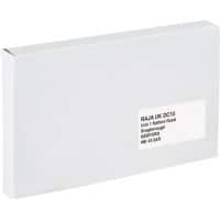 RAJA Boîte d'expédition Paroi simple Carton 220 (l) x 25 (P) x 305 (H) mm Blanc 50 Unités