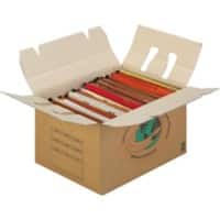 RAJA Carton Double paroi Carton 340 (l) x 260 (P) x 450 (H) mm Brun 20 Unités