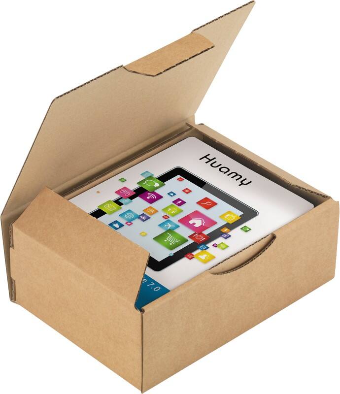 Boîte d'expédition Raja Marron 200 x 140 x 75 mm 50 unités