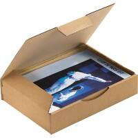 RAJA Boîte d'expédition Paroi simple Carton 170 (l) x 50 (P) x 240 (H) mm Brun 50 Unités