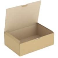 RAJA Boîte d'expédition Paroi simple Carton 215 (l) x 100 (P) x 310 (H) mm Brun 50 Unités
