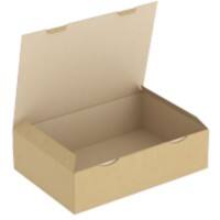 RAJA Boîte d'expédition Paroi simple Carton 300 (l) x 120 (P) x 430 (H) mm Brun 50 Unités