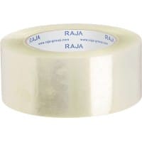RAJA Ruban adhésif d'emballage Transparent 50 mm (l) x 100 m (L) PP (Polypropylène) 36 Unités