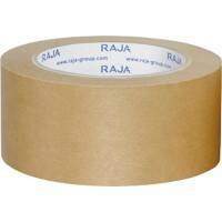 RAJA Ruban adhésif d'emballage Brun 50 mm (l) x 50 m (L) Papier 36 Unités