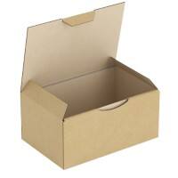 RAJA Boîte d'expédition Paroi simple Carton 100 (l) x 70 (P) x 150 (H) mm Brun 50 Unités