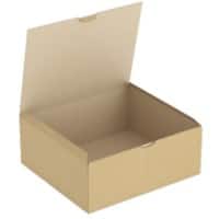 RAJA Boîte d'expédition Paroi simple Carton 300 (l) x 130 (P) x 330 (H) mm Brun 50 Unités
