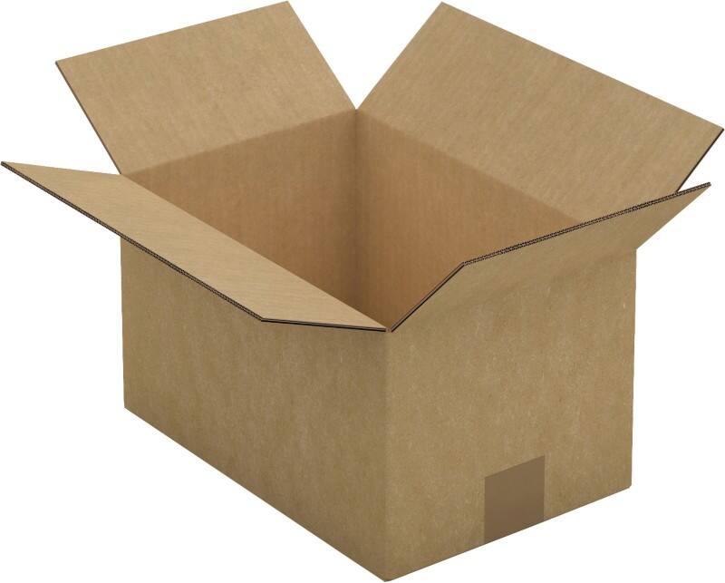 Caisse en carton Raja Marron 160 x 120 x 110 mm 25 Unités
