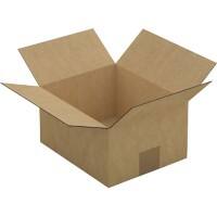 RAJA Boîte d'expédition Paroi simple Carton 190 (l) x 120 (P) x 230 (H) mm Brun 25 Unités