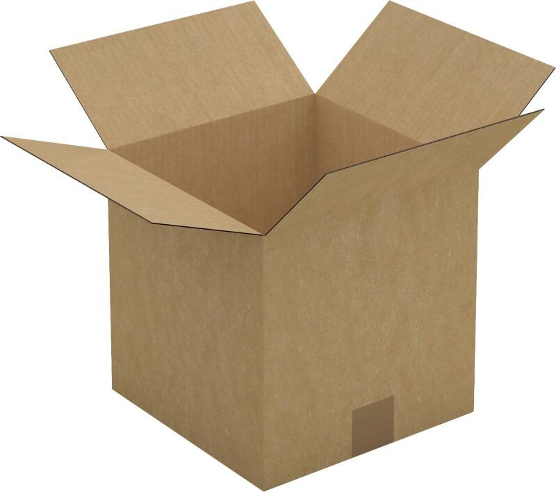 Caisse en carton Raja Marron 250 x 250 x 250 mm 25 Unités