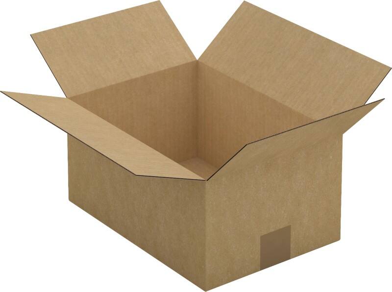 Caisse en carton Raja Marron 310 x 220 x 150 mm 25 Unités