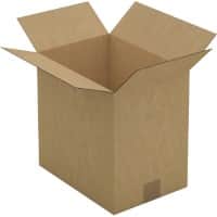 RAJA Boîte d'expédition Paroi simple Carton 220 (l) x 300 (P) x 310 (H) mm Brun 25 Unités