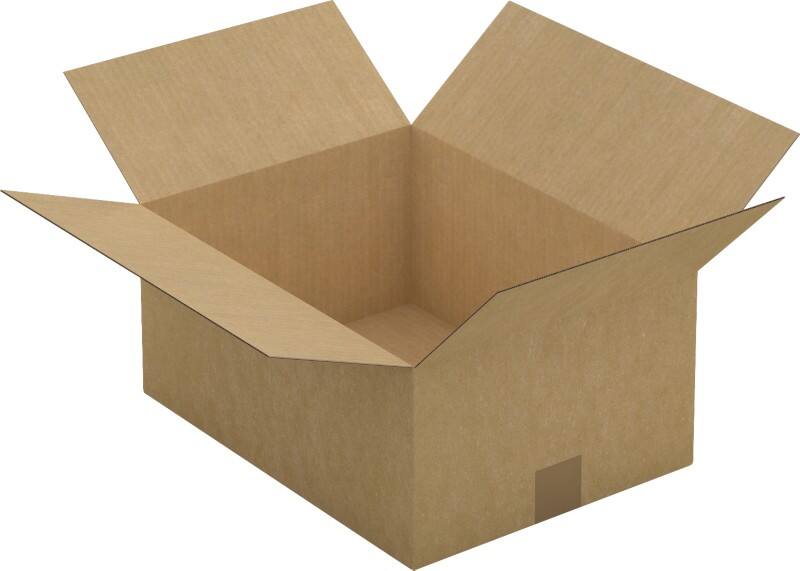 Caisse en carton Raja Marron 400 x 300 x 180 mm 25 Unités