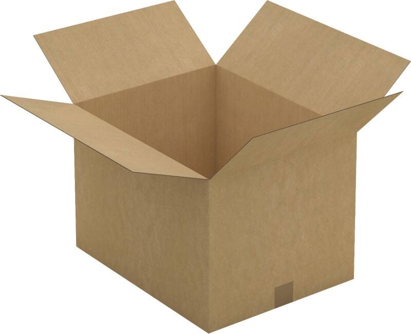 Caisse en carton Raja Marron 490 x 390 x 340 mm 20 Unités