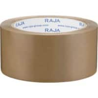 RAJA Ruban adhésif d'emballage Brun 50 mm (l) x 66 m (L) PVC (Polychlorure de vinyle) 36 Unités