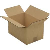 RAJA Boîte d'expédition Double paroi Carton 200 (l) x 170 (P) x 300 (H) mm Brun 15 Unités