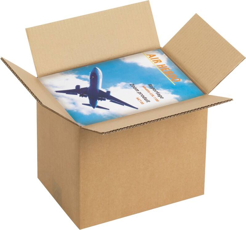 Caisse en carton Raja Marron 430 x 310 x 250 mm 10 Unités