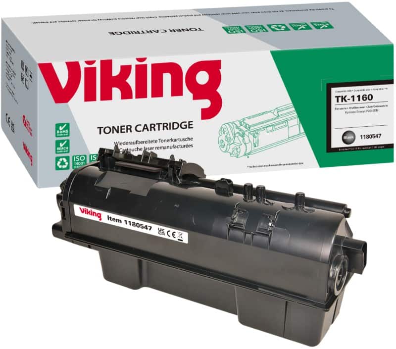 Toner Viking Compatible Kyocera TK1160 Noir