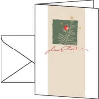 Carte de Noël + enveloppe Sigel DS073 21,1 cm 10 + 10 unités