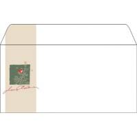 Enveloppes de Noël Sigel 90 g/m² 11,1 cm 110 x 220 mm Multicolore 50 Unités