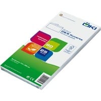 Enveloppes ÖKI Classic C6/5 229 x 114 mm (l x h) Bande adhésive Blanc 80 g/m² 25 unités