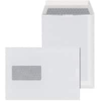 Enveloppes ÖKI Classic Fenêtre à gauche C5 229 x 162 mm (l x h) Bande adhésive Blanc 90 g/m² 500 unités