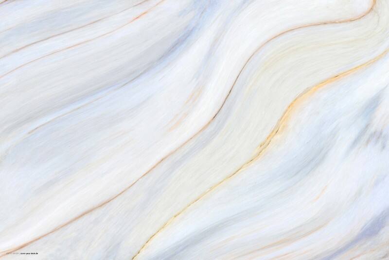 Sous-main cover your desk Marmor Vinyle Crème 40 x 60 cm