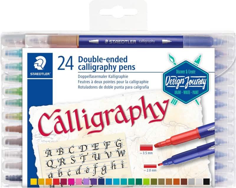 Stylos de calligraphie STAEDTLER Assortiment 24 Unités