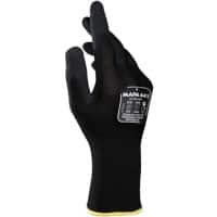 Gants de manutention Mapa Professional Ultrane 641 Nitrile Non poudrés Large (L) Noir 2 Gants 