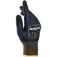 Gants de manutention Mapa Professional Ultrane 500 Nitrile Non poudrés Extra Extra Large (XXL) Noir 2 Gants 