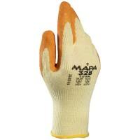 Gants de manutention Mapa Professional Titan 328 Latex Non poudrés Large (L) Jaune 2 Gants 