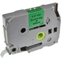 Ruban d'étiquettes 5BRT731-WT Compatible Noir, vert 67,5 mm (l) x 8 m (L)