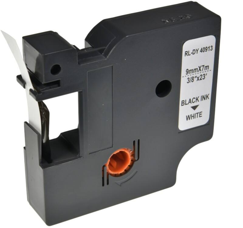 Ruban d'étiquettes 5DY40913-WT Compatible Blanc, noir 63 mm (l) x 7 m (L)