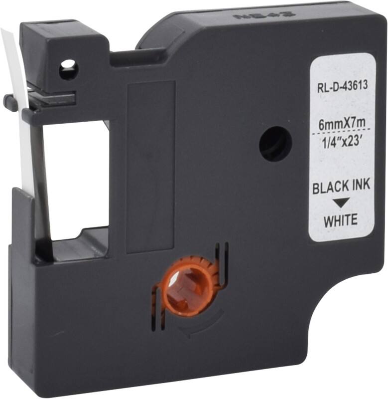 Ruban d'étiquettes 5DY43613-WT Compatible Blanc, noir 63 mm (l) x 7 m (L)