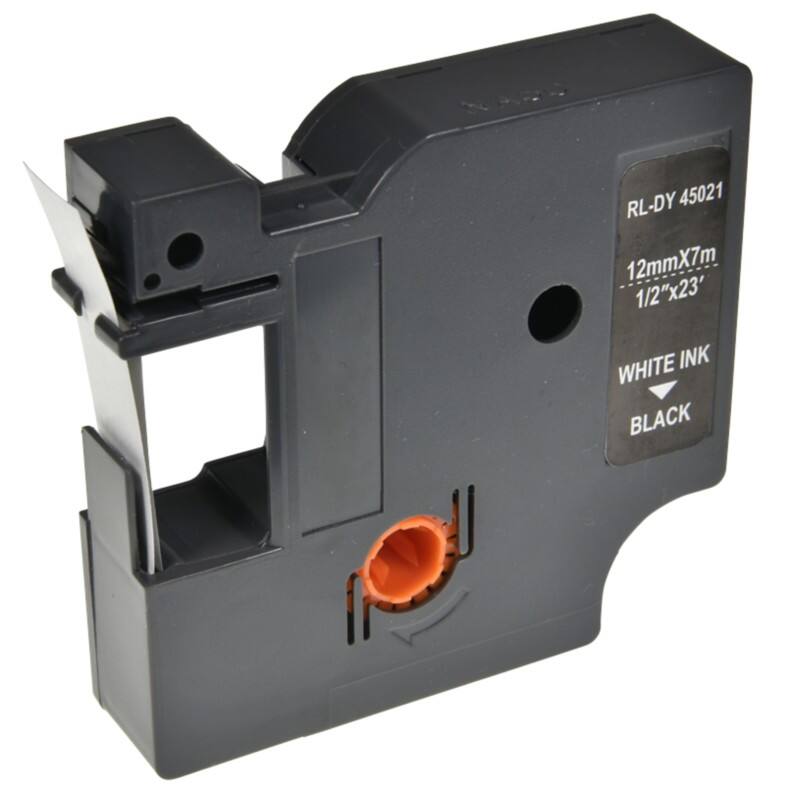 Ruban d'étiquettes 5DY45021-WT Compatible Blanc, noir 63 mm (l) x 7 m (L)