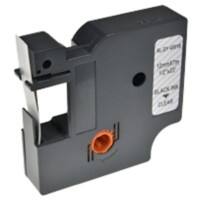 Ruban d'étiquettes RL-D-45010P Compatible Noir, transparent 63 mm (l) x 7 m (L)