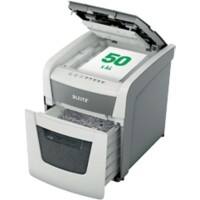 Destructeur de documents automatique Leitz IQ Autofeed Small Office 50 Coupe croisée Niveau de sécurité P-4 50 feuilles en automatique & 6 feuilles en manuel