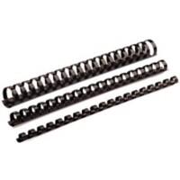 Peigne de reliure Fellowes A4 32 mm 275 Feuilles Plastique Noir 50 Unités