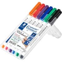 Marqueur pour tableau blanc STAEDTLER 301 Moyen Fin 1 mm 8 Unités