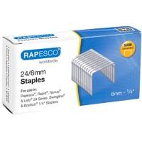 Agrafes Rapesco S24602Z3 24/6 Acier Argenté 5 000 unités