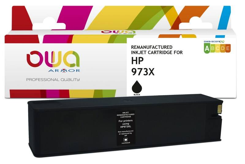 Cartouche jet d’encre OWA K20709OW Compatible HP 973X Noir